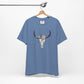 Buffalo Skull with Flowers T-shirt
