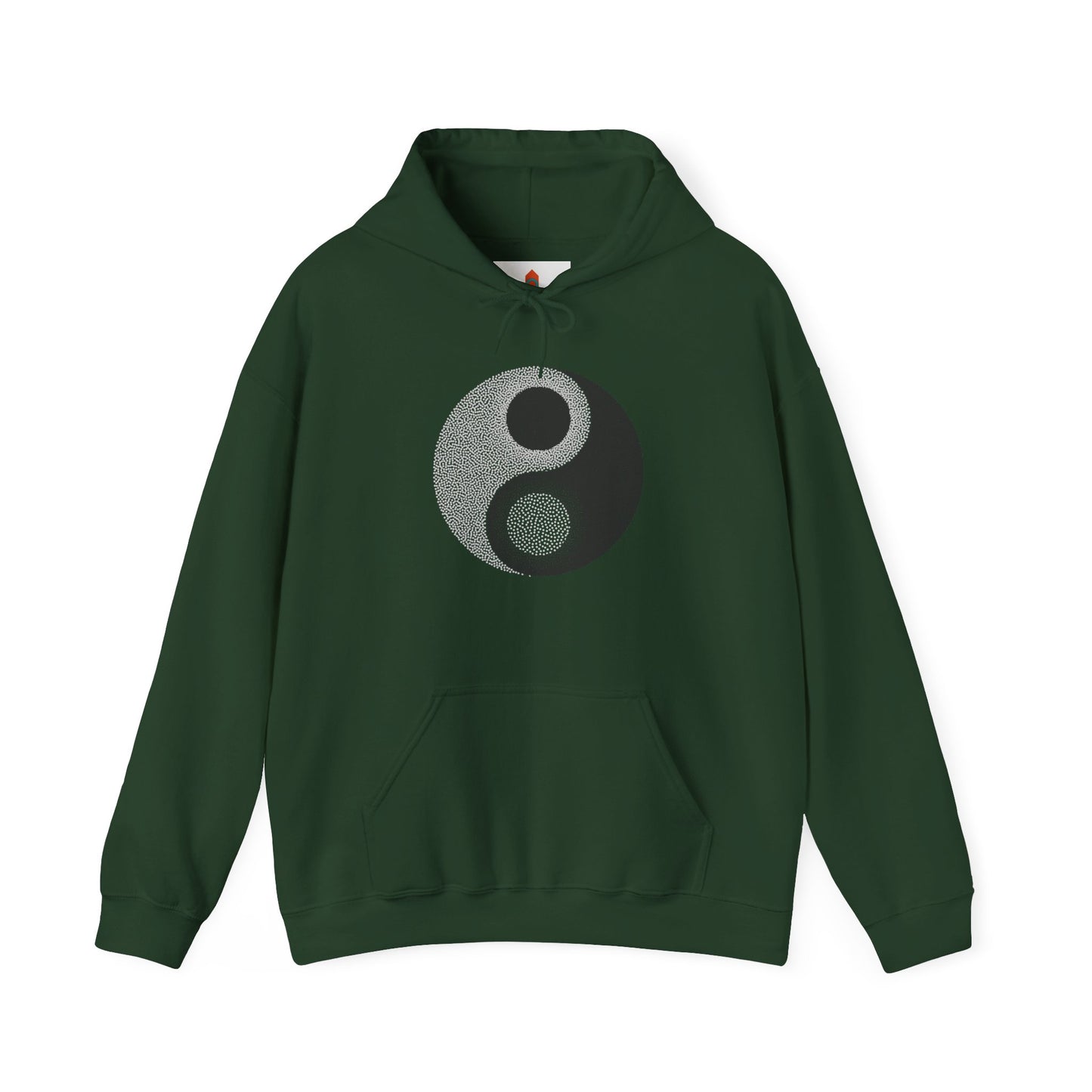 Yin Yang Dot Art Hoodie