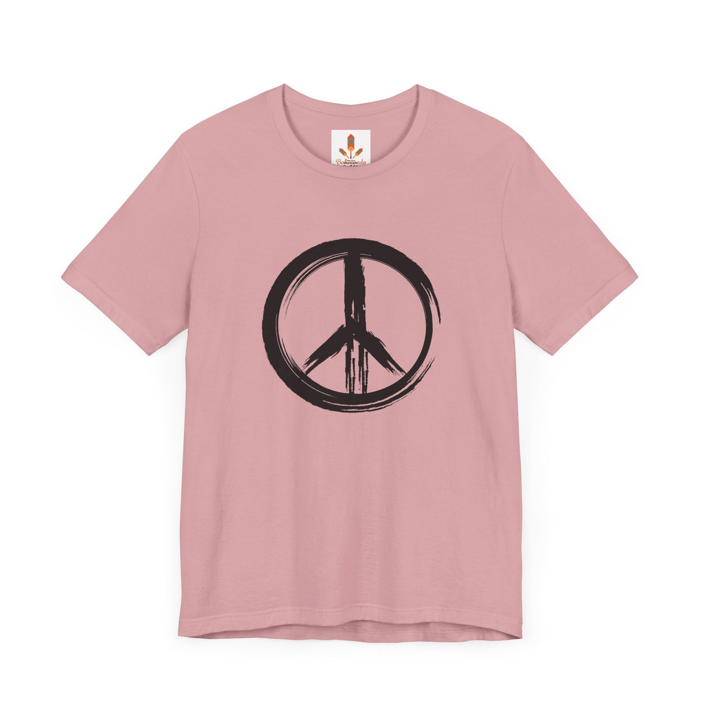 Brush Strokes Peace Sign T-shirt