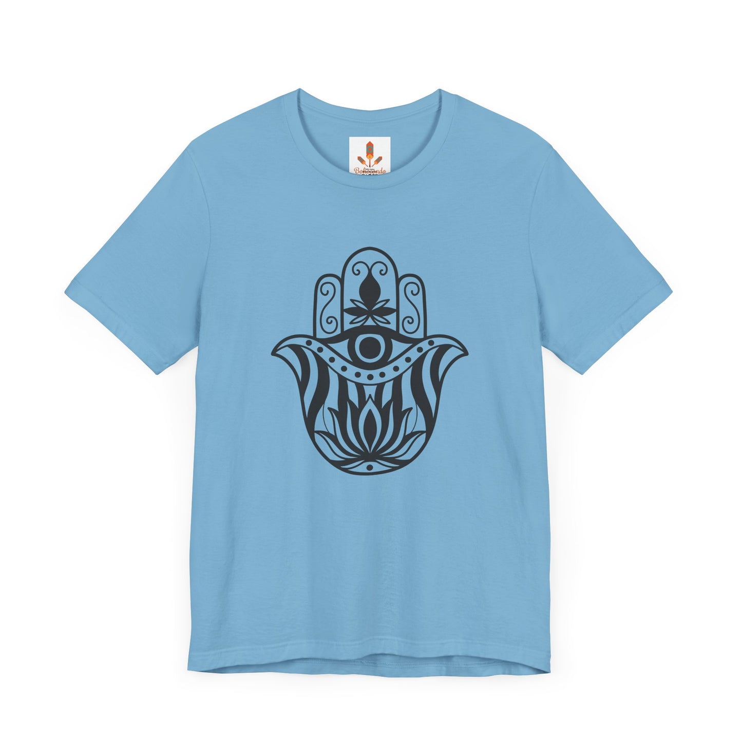 Hamsa Lotus Art T-shirt