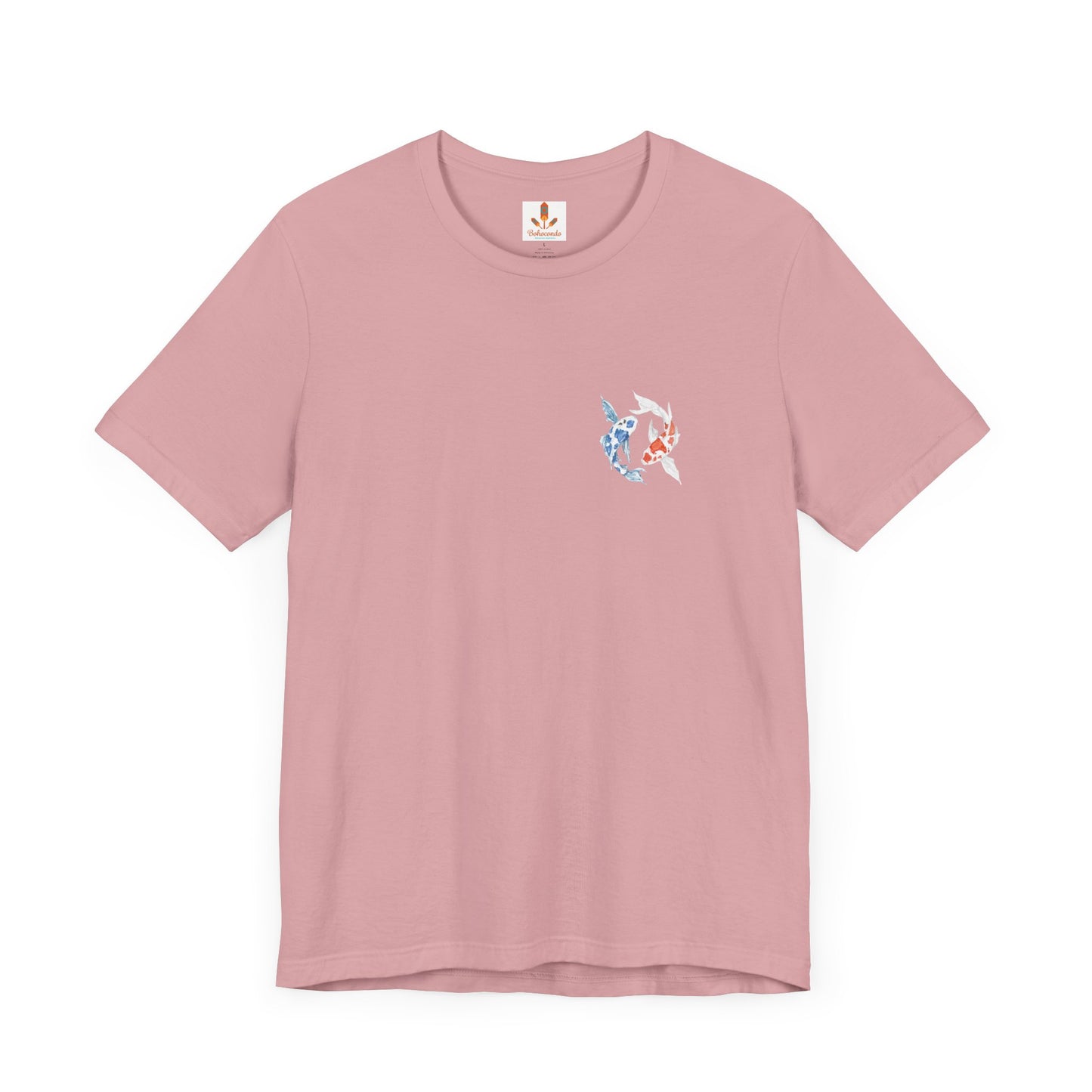 Colorful Yin and Yang Fish T-shirt