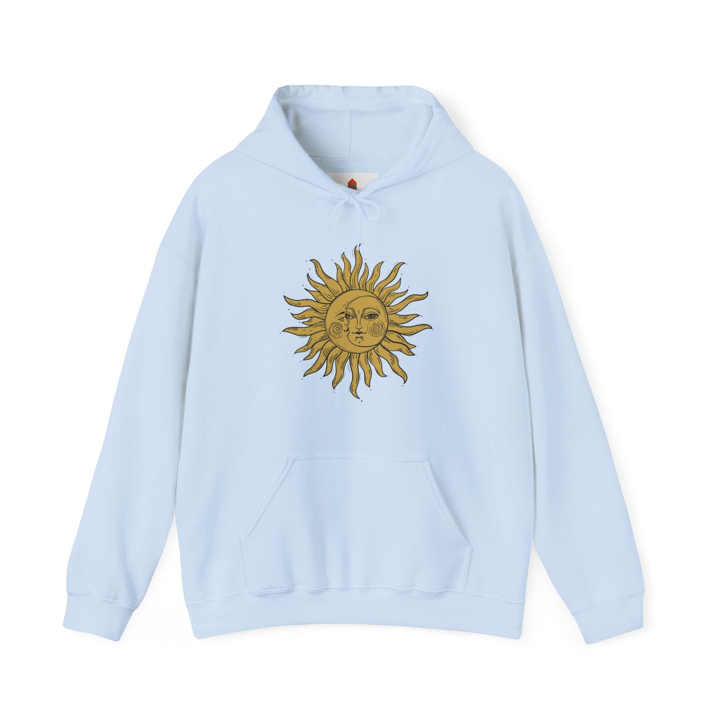 Sun and Moon Design Hoodie