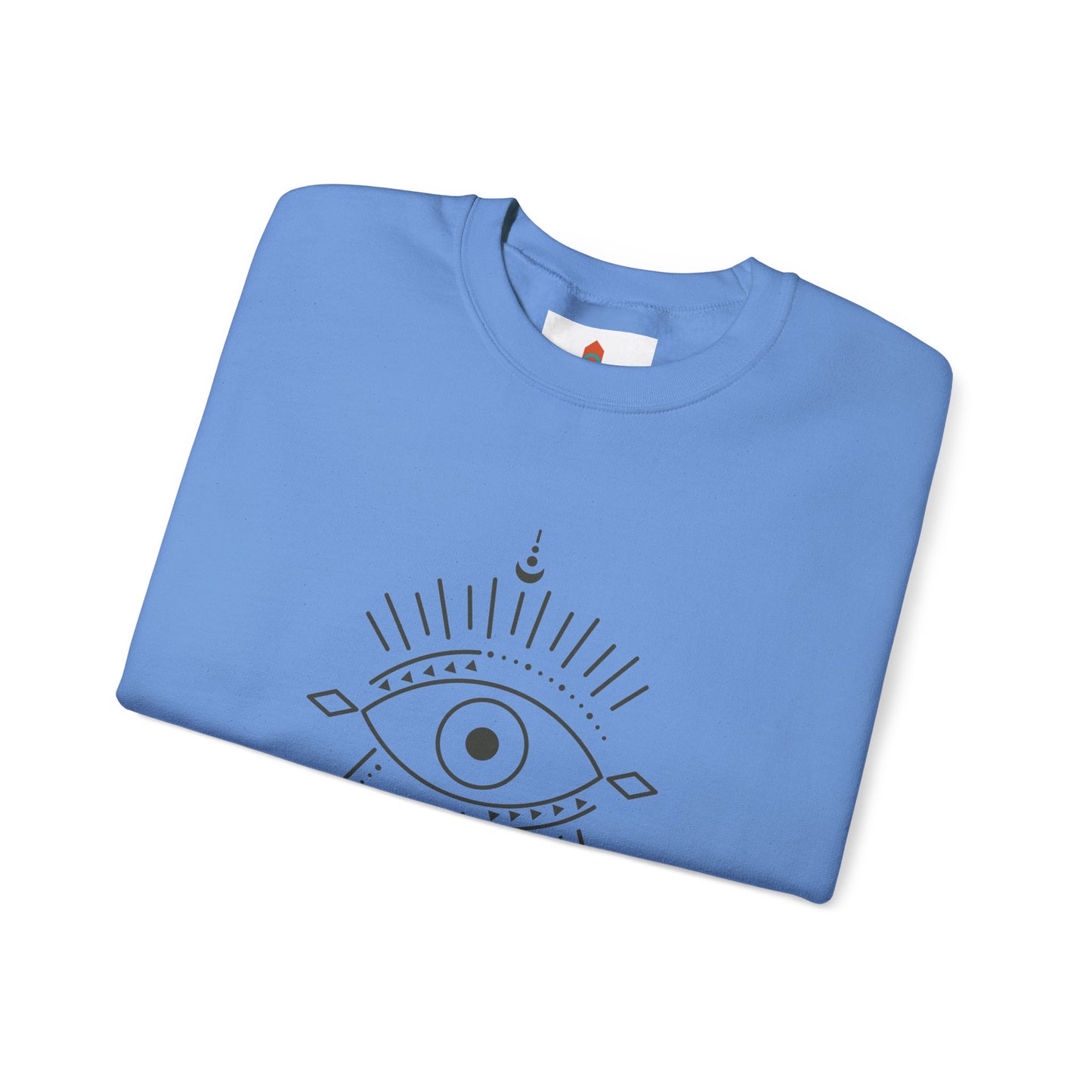 Pyramid and Evil Eye Design Sweatshirt