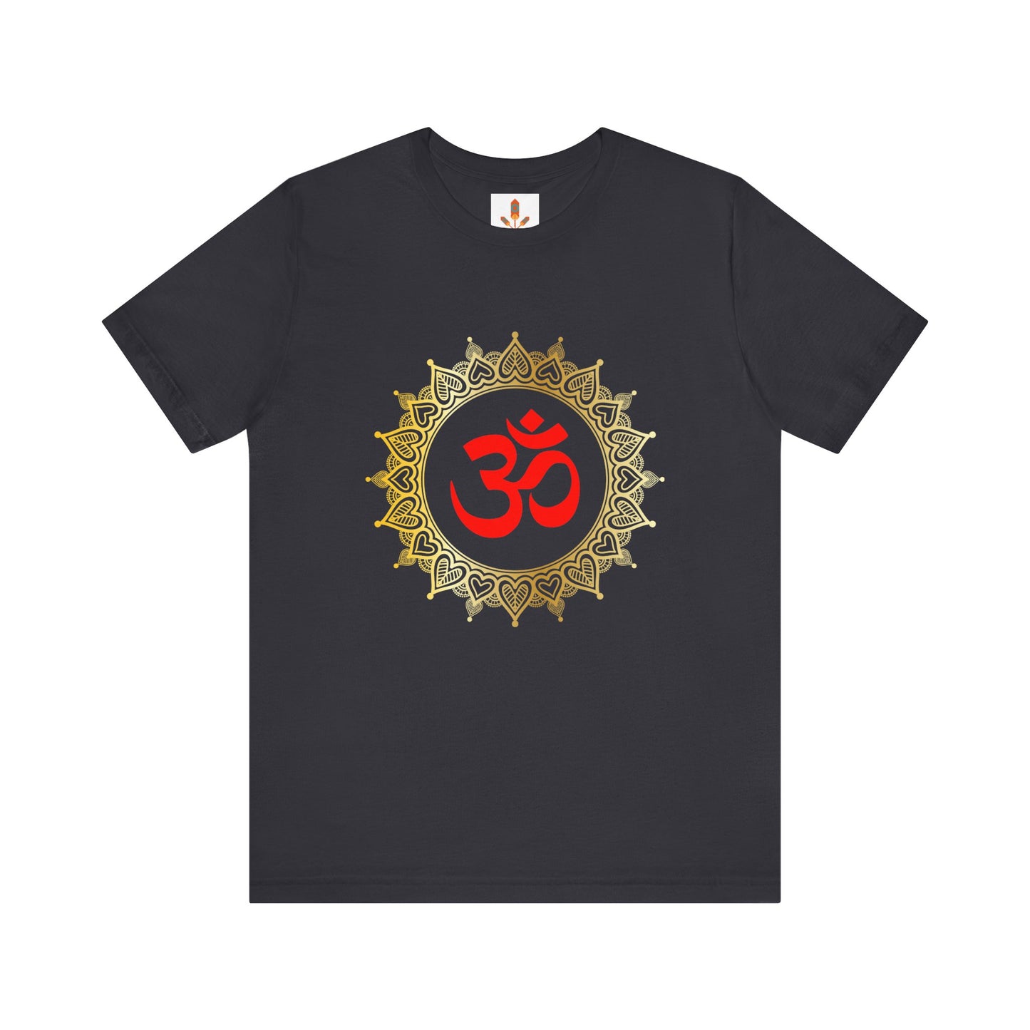 Golden Mandala Om T-shirt