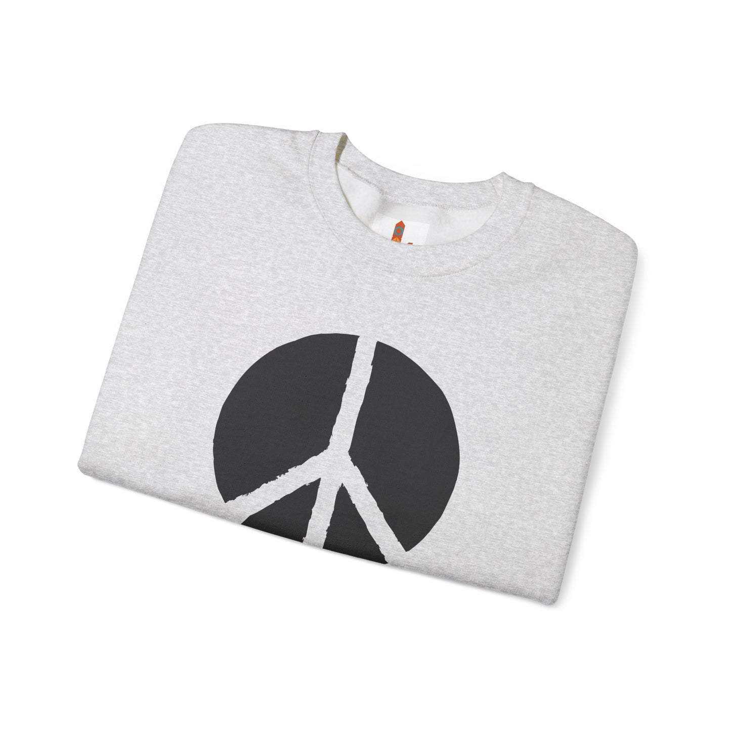 Simple Peace Sign Design Sweatshirt