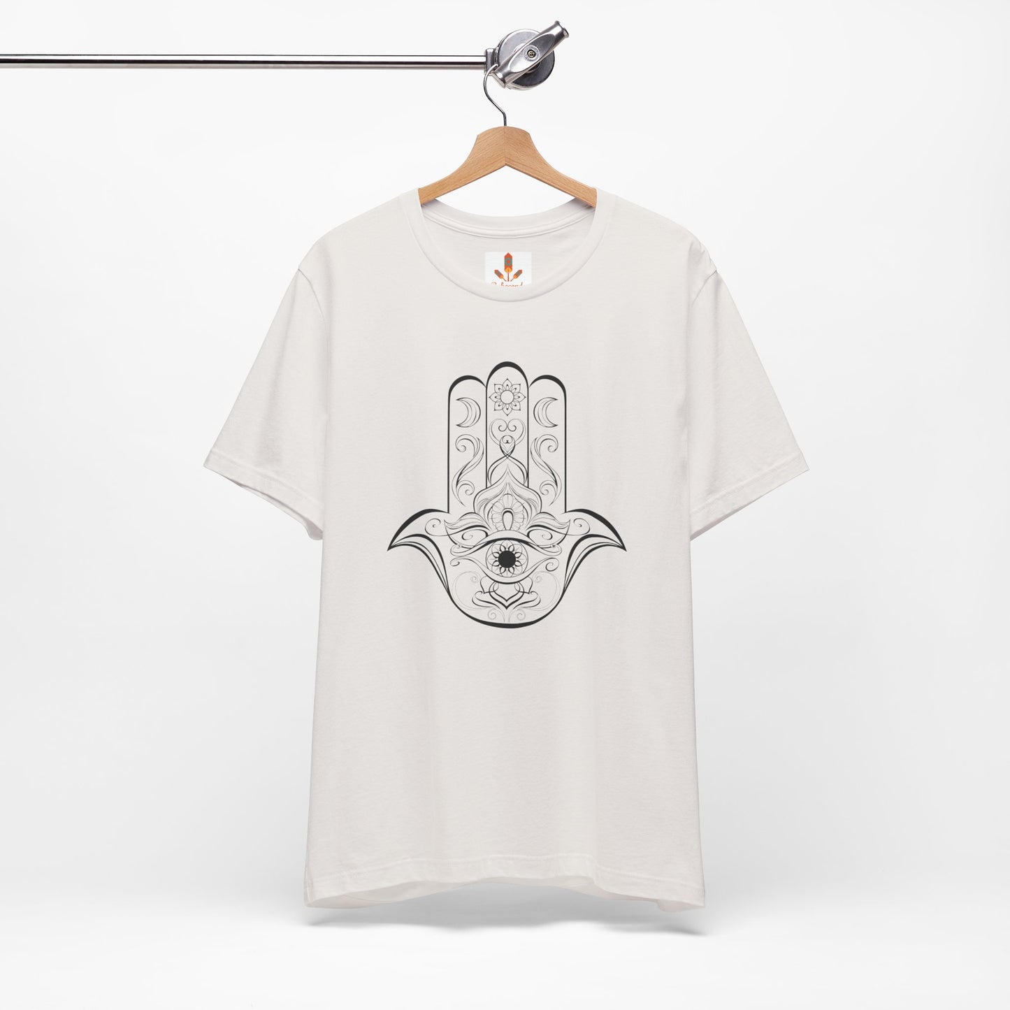 Hamsa Hand with Lotus Flower T-shirt