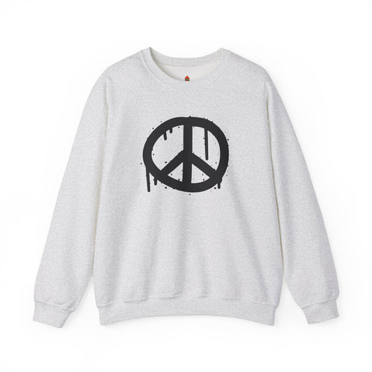 Peace Sign Graffiti Sweatshirt