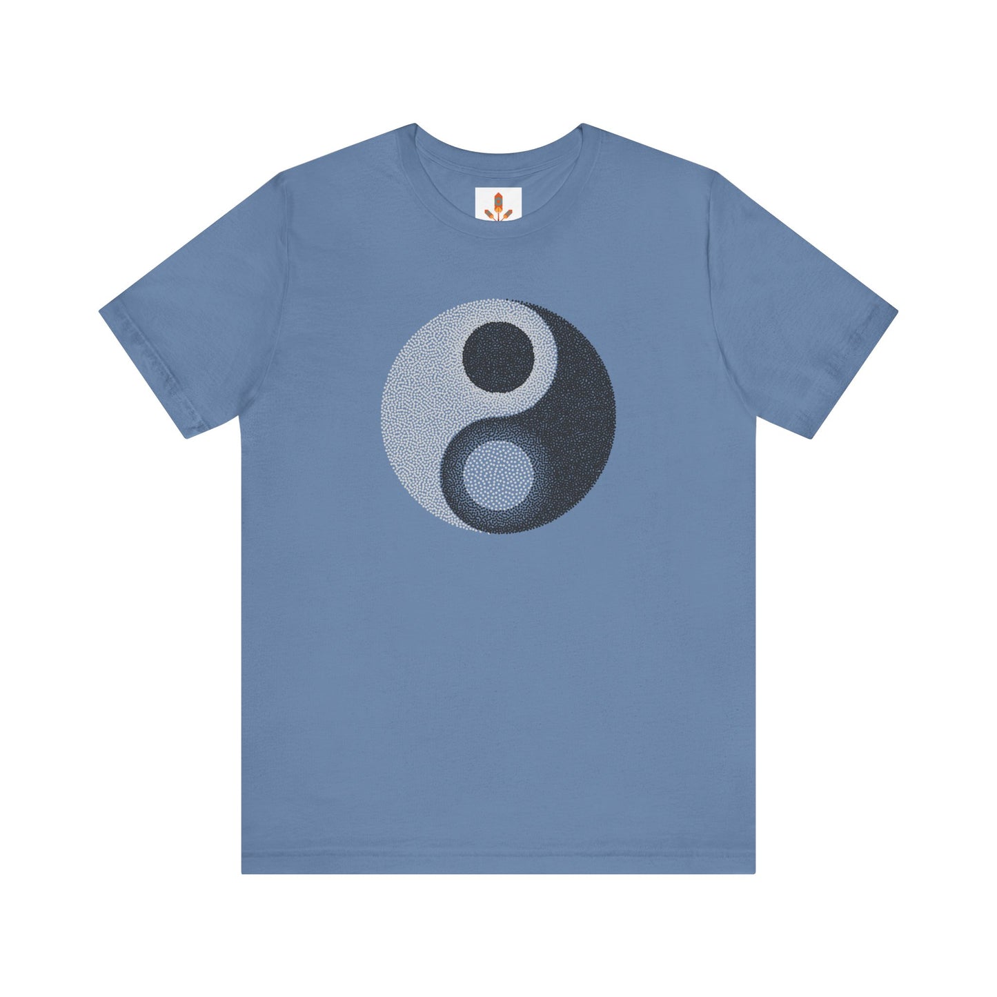 Yin Yang Dot Art T-shirt