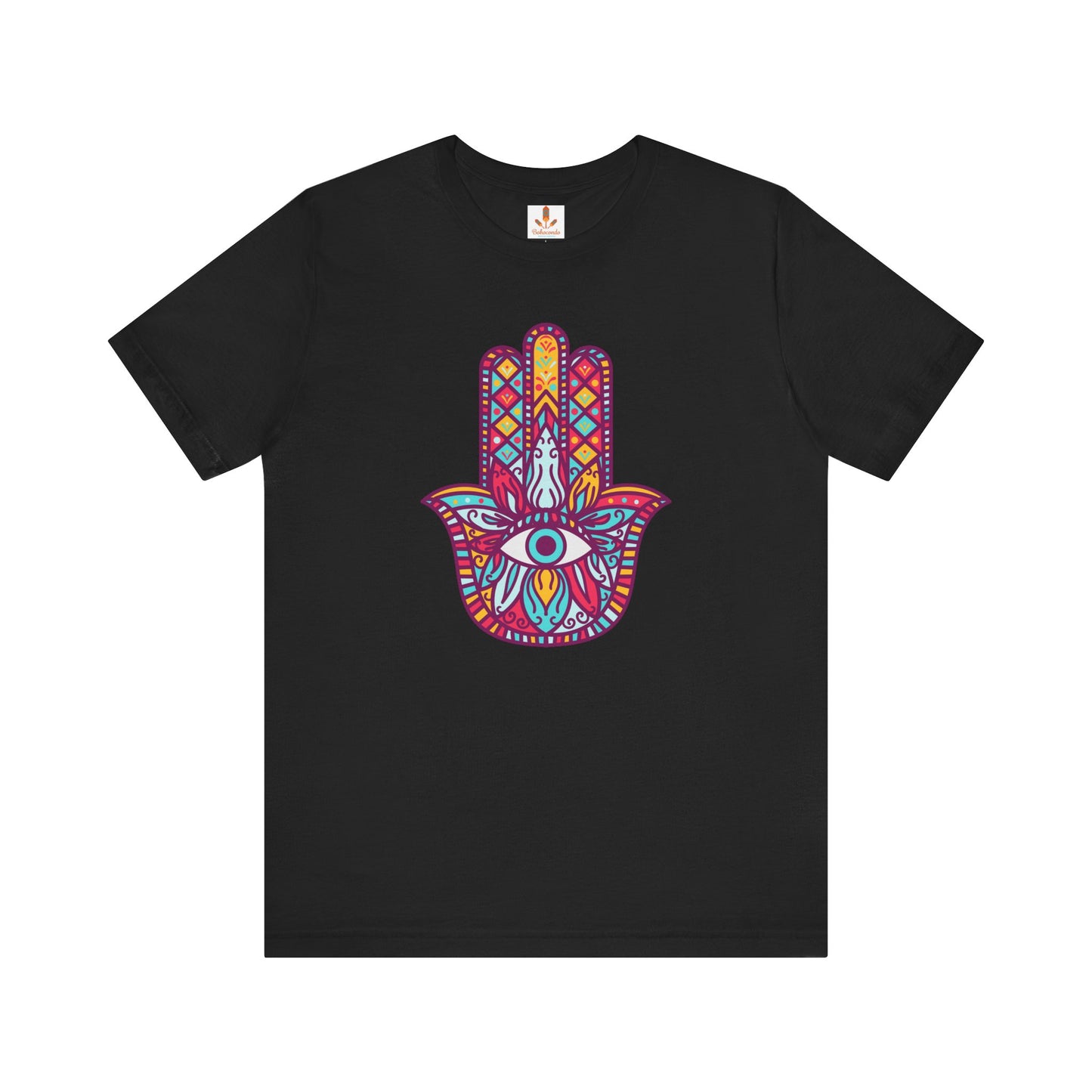 Colorful Fatima Hamsa Hand T-shirt