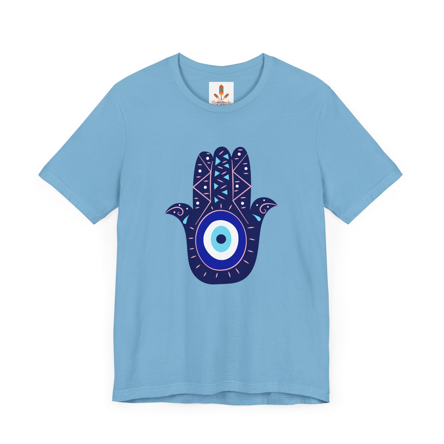 Blue Hamsa Hand T-shirt