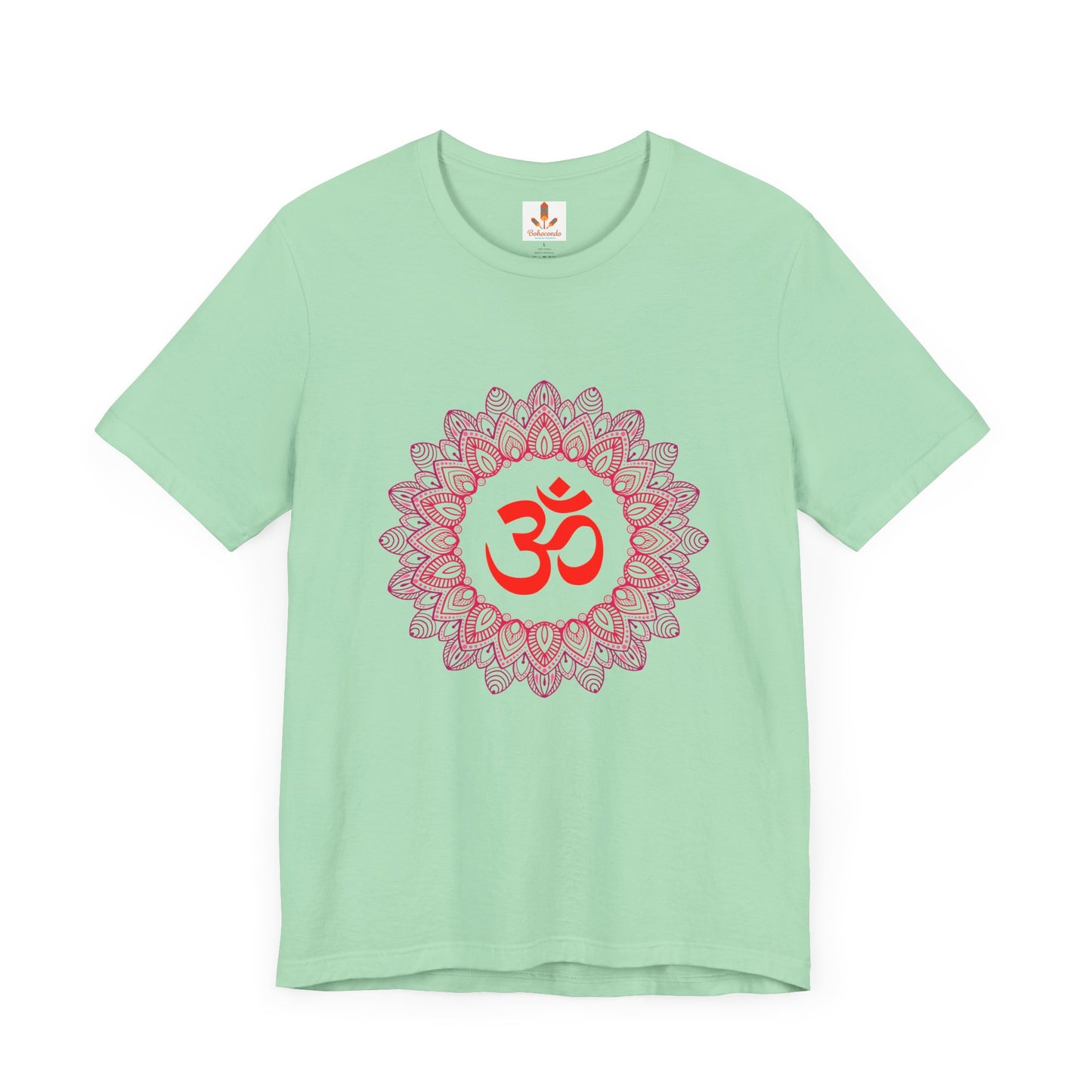 Om in Mandala T-shirt