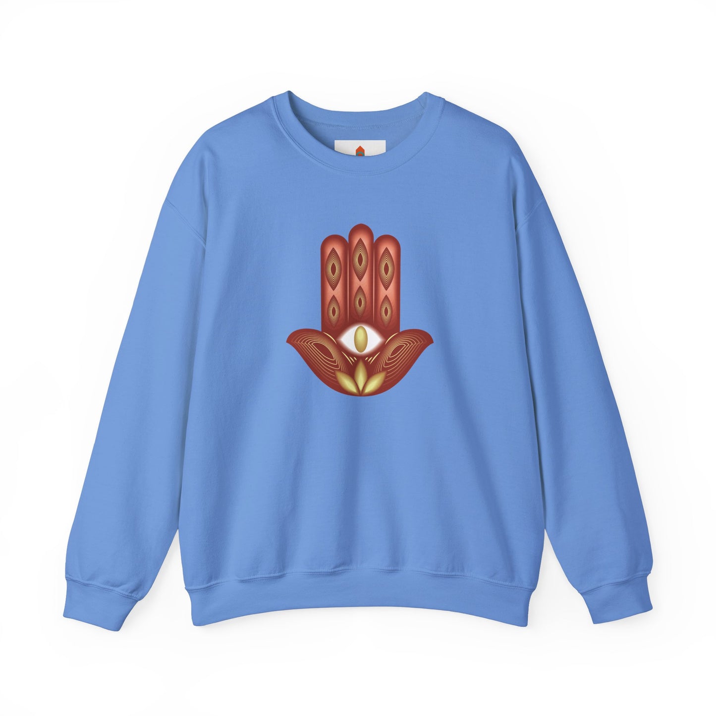 Colorful Hamsa Lotus Sweatshirt