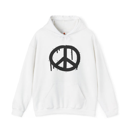 Peace Sign Graffiti Hoodie