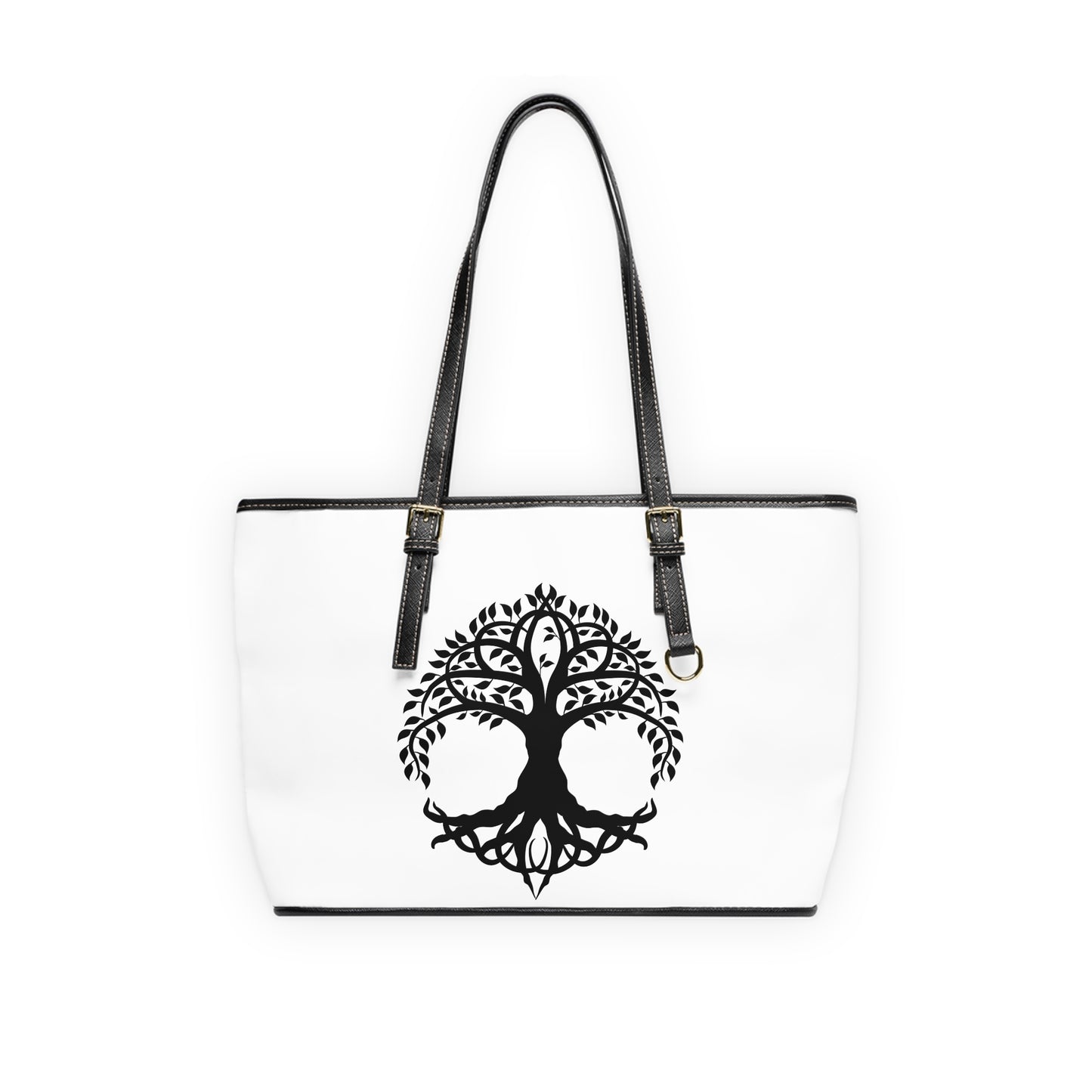 Celtic Tree of Life Design Leather Shoulder Bag