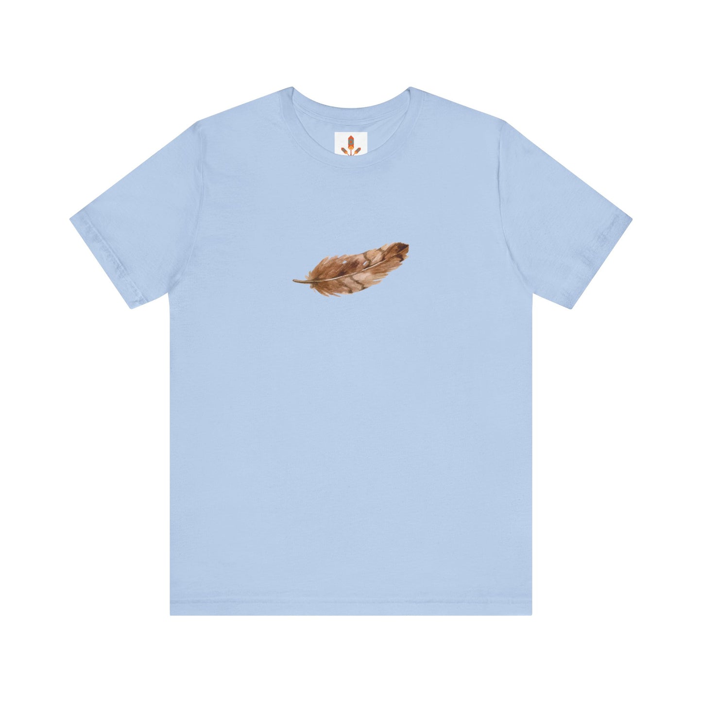 Brown Feather T-shirt