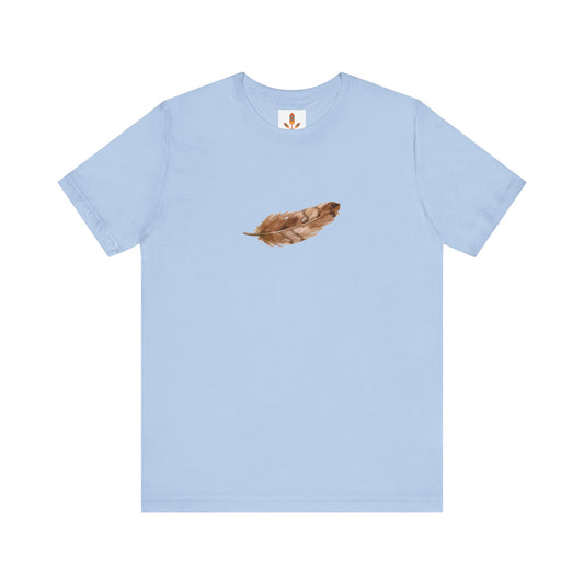 Brown Feather T-shirt