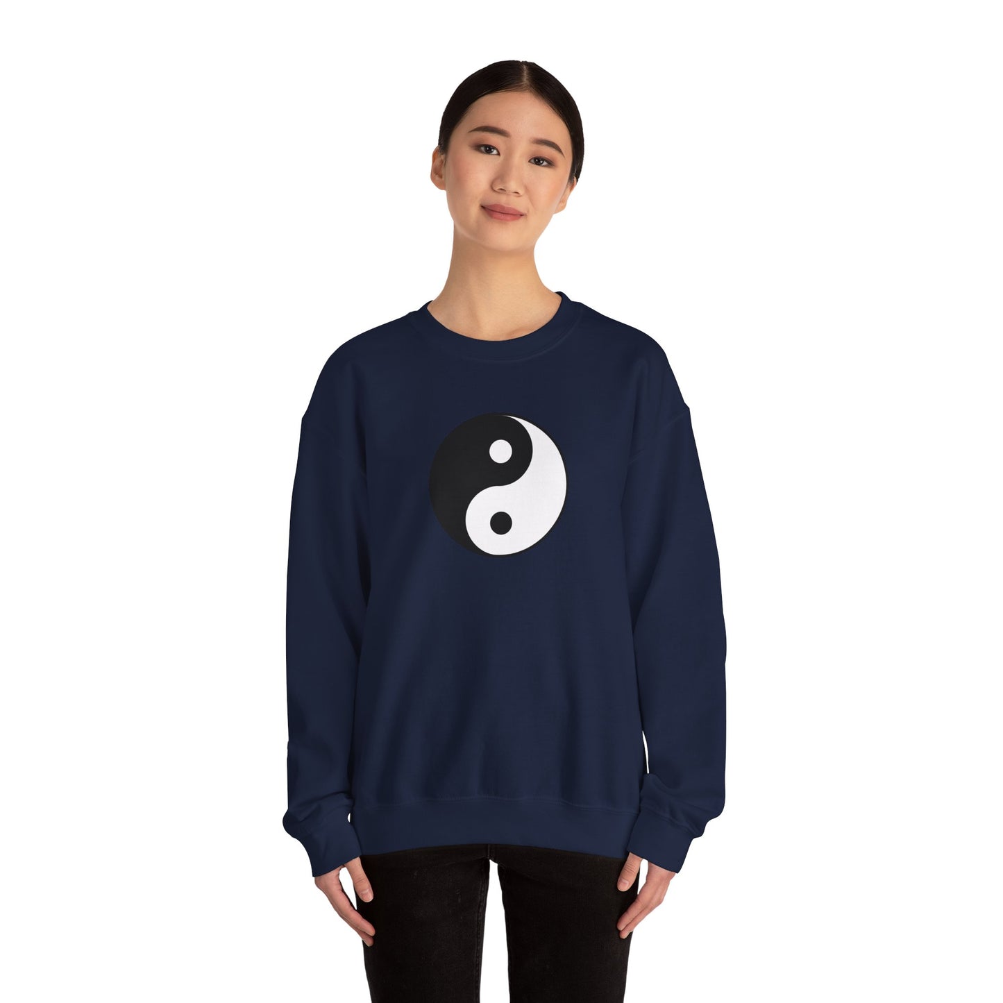 Black and White Yin Yang Sweatshirt