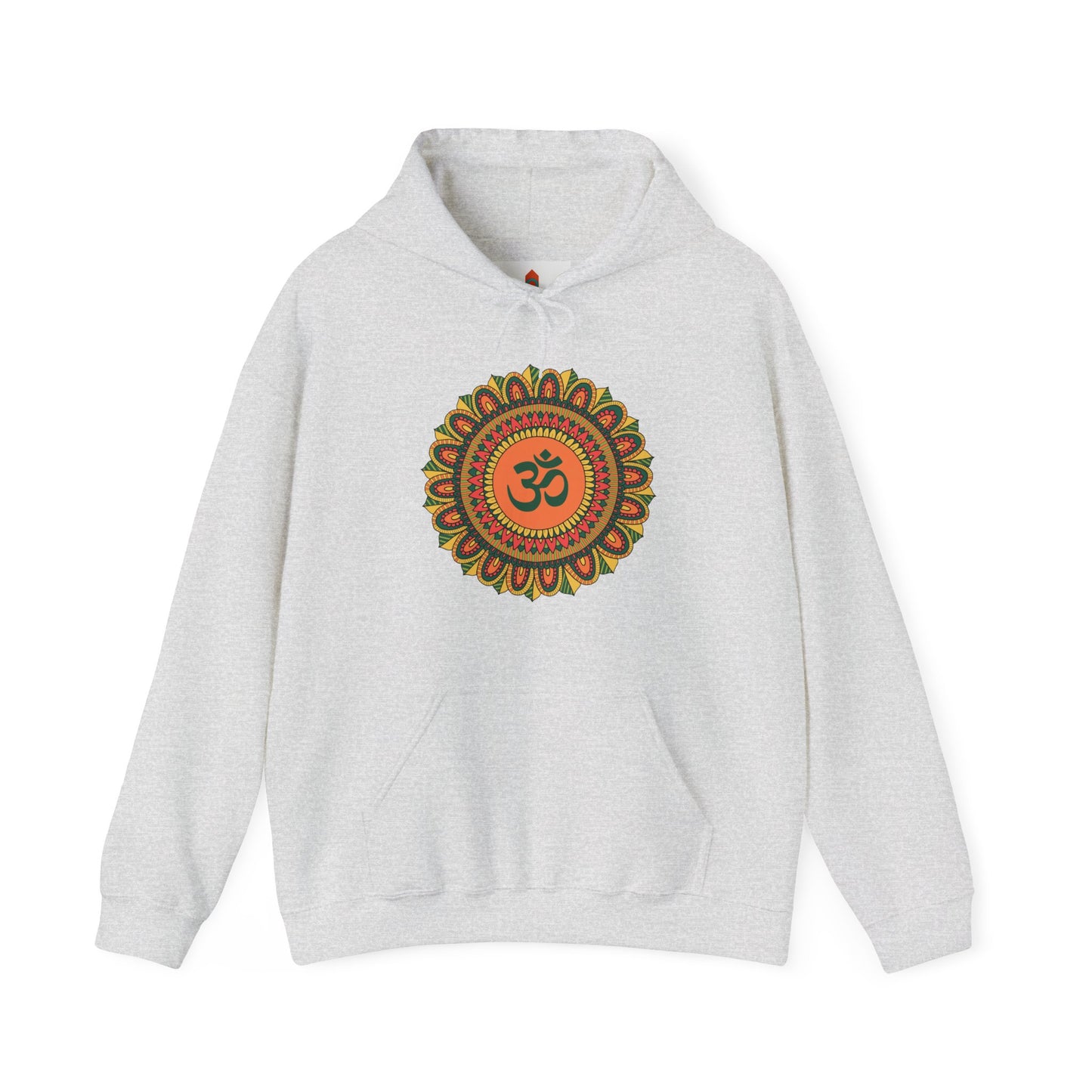 Om Multicolor Mandala Hoodie