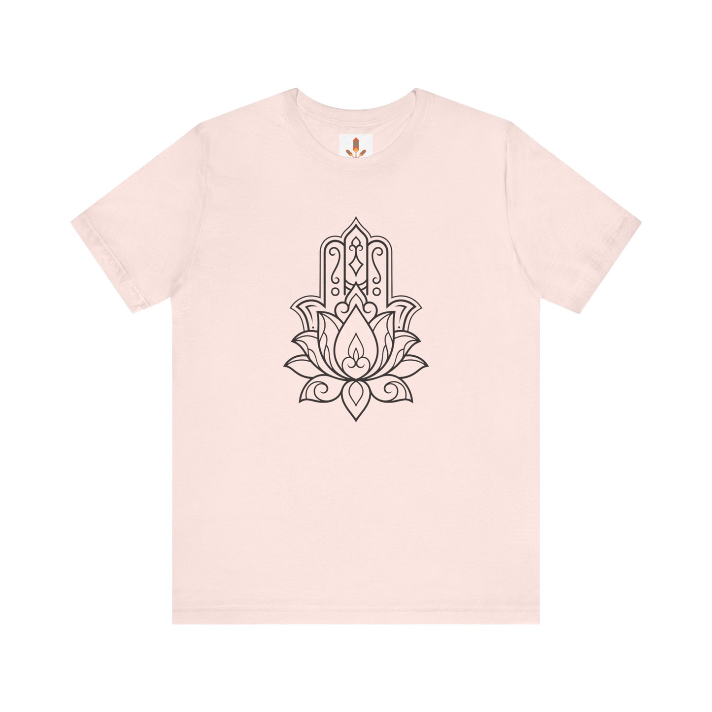 Hamsa Lotus Design T-shirt