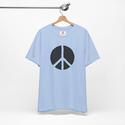 Simple Peace Sign Design T-shirt