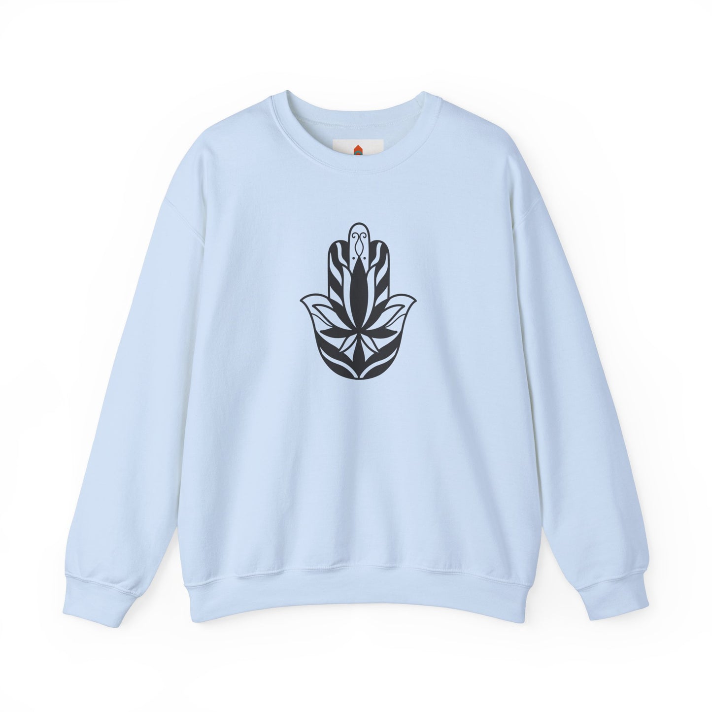 Hamsa Lotus Hand Sweatshirt