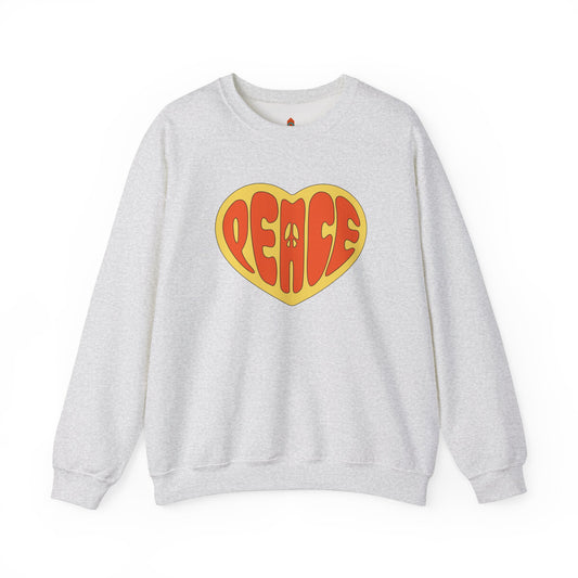 Peace in Heart Design Sweatshirt