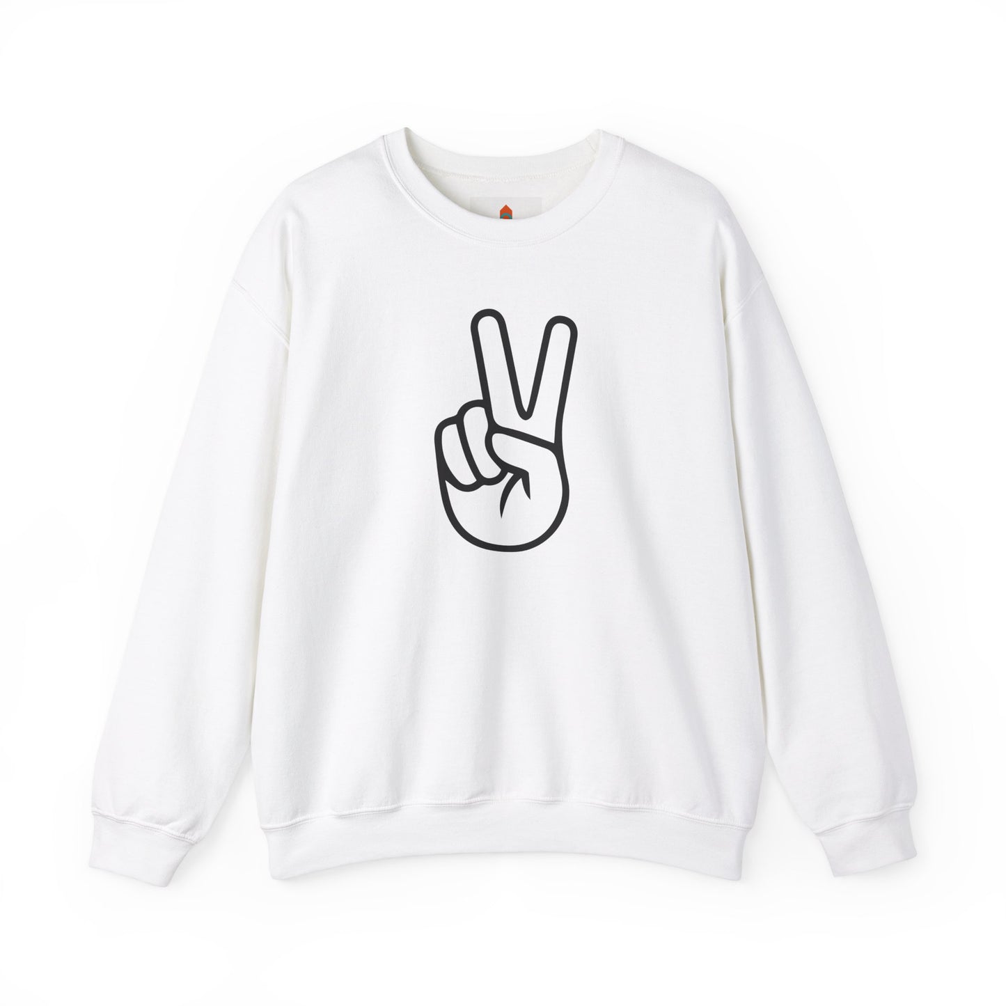 Simple Peace Hand Sign Sweatshirt