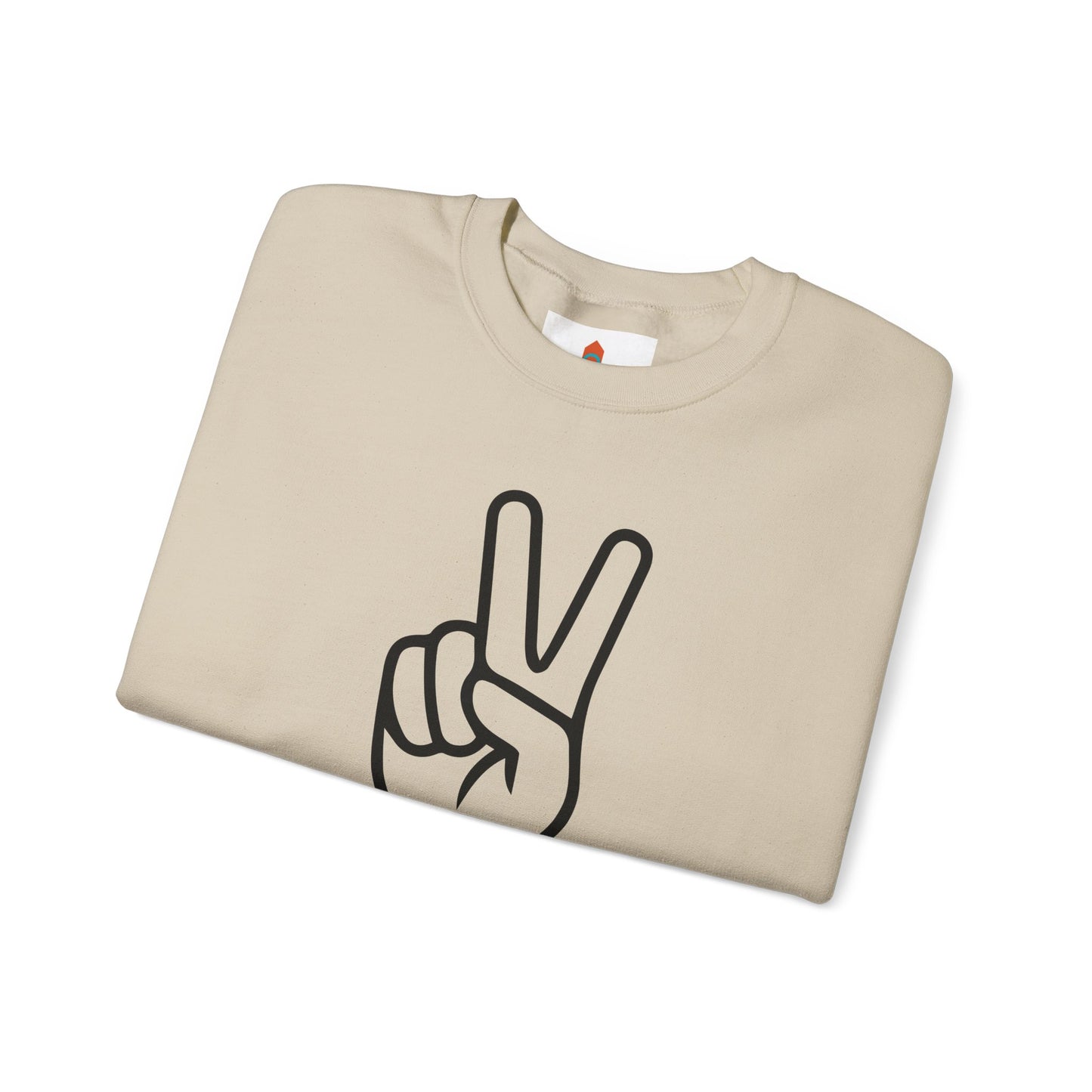 Simple Peace Hand Sign Sweatshirt