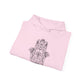 Lotus Flower Hamsa Hand Hoodie