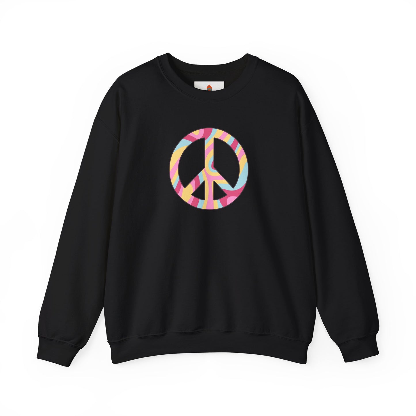 Hippie Peace Sign Sweatshirt