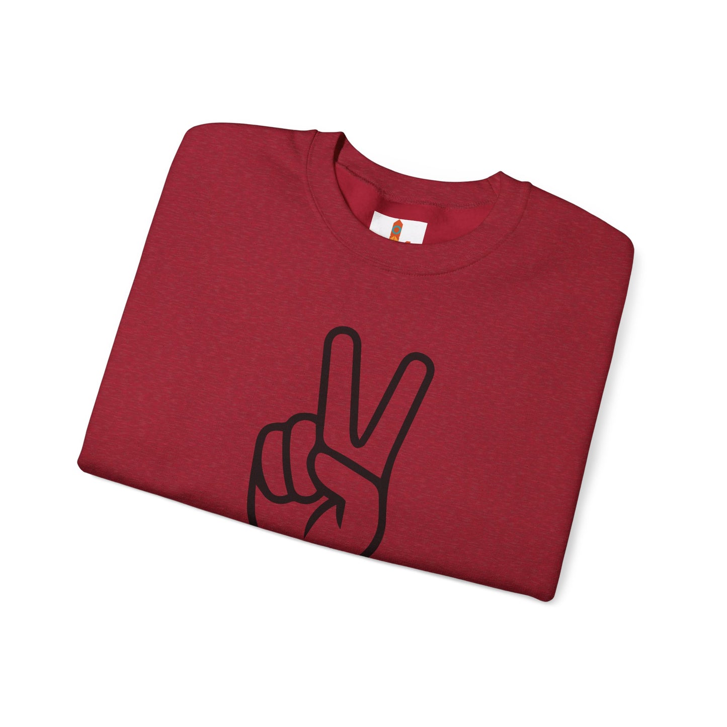 Simple Peace Hand Sign Sweatshirt