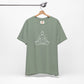 White Chakra Design T-shirt