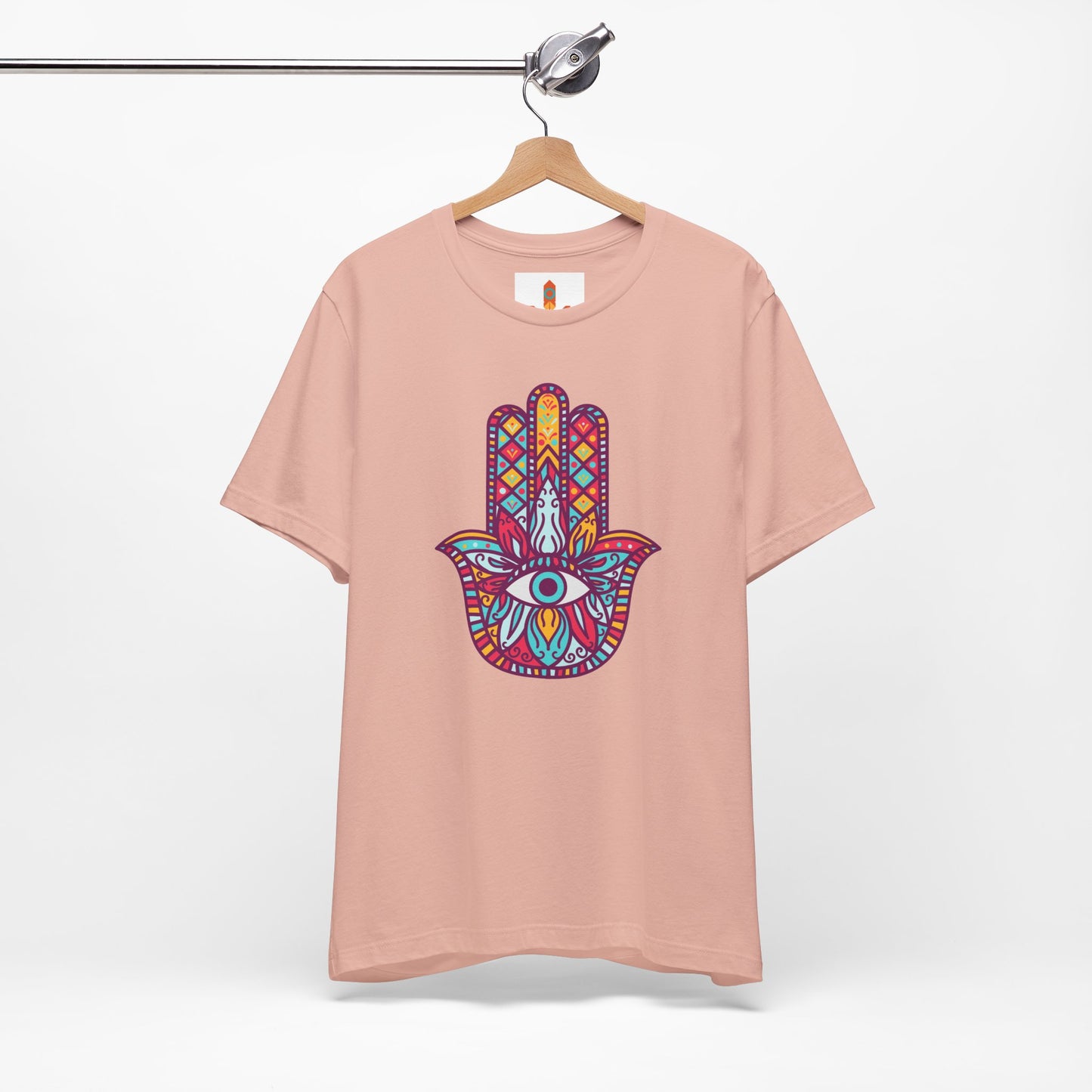 Colorful Fatima Hamsa Hand T-shirt