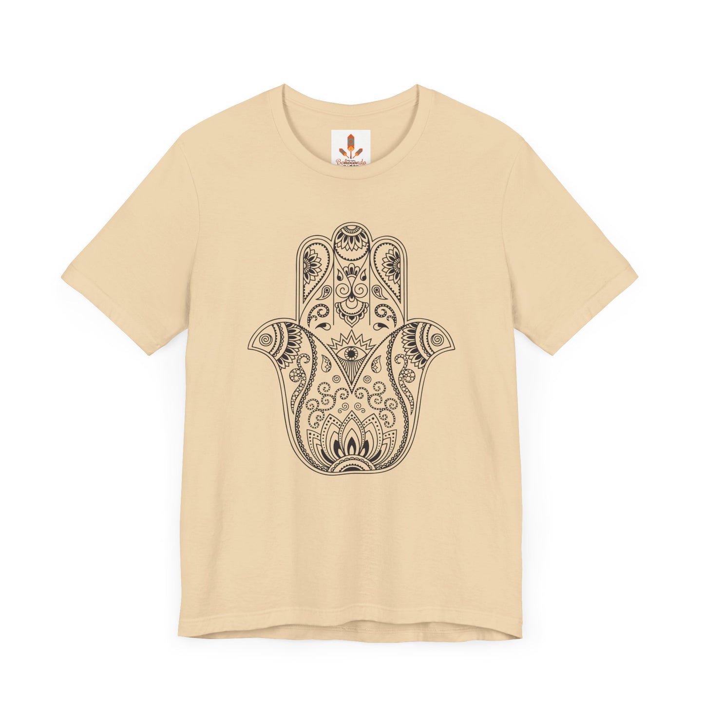 Lotus Flower Hamsa Hand T-shirt