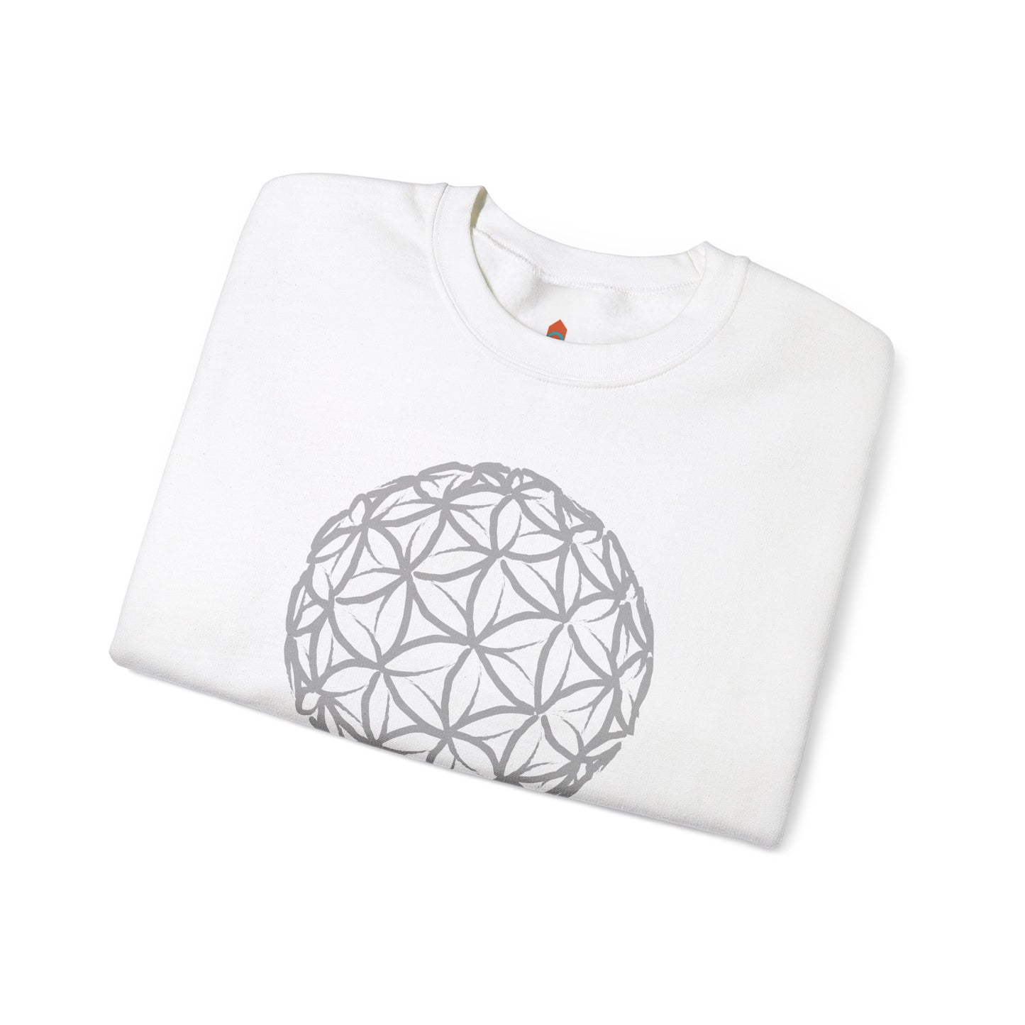 Silver Flower of Life Sweatshirt