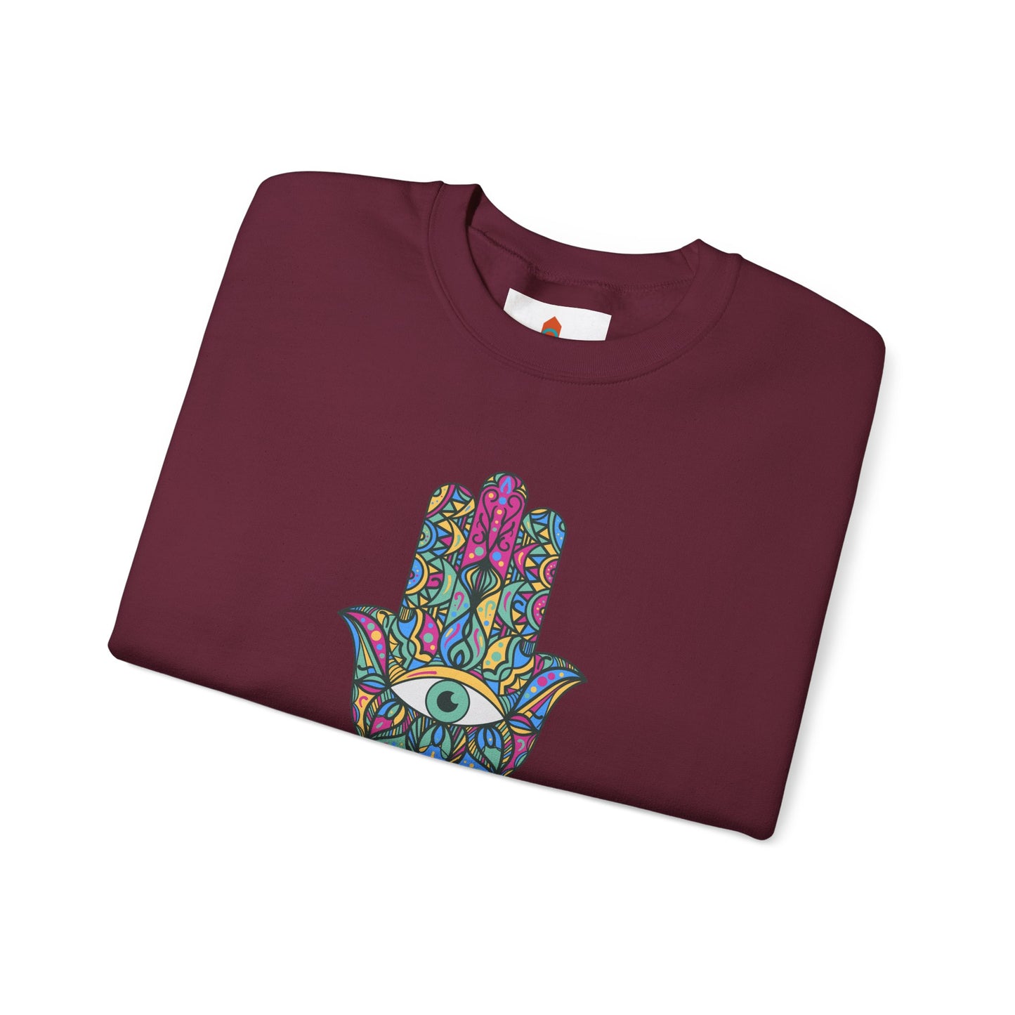 Colorful Hamsa Hand Sweatshirt