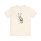 Peace Hand Sign Drawing T-shirt