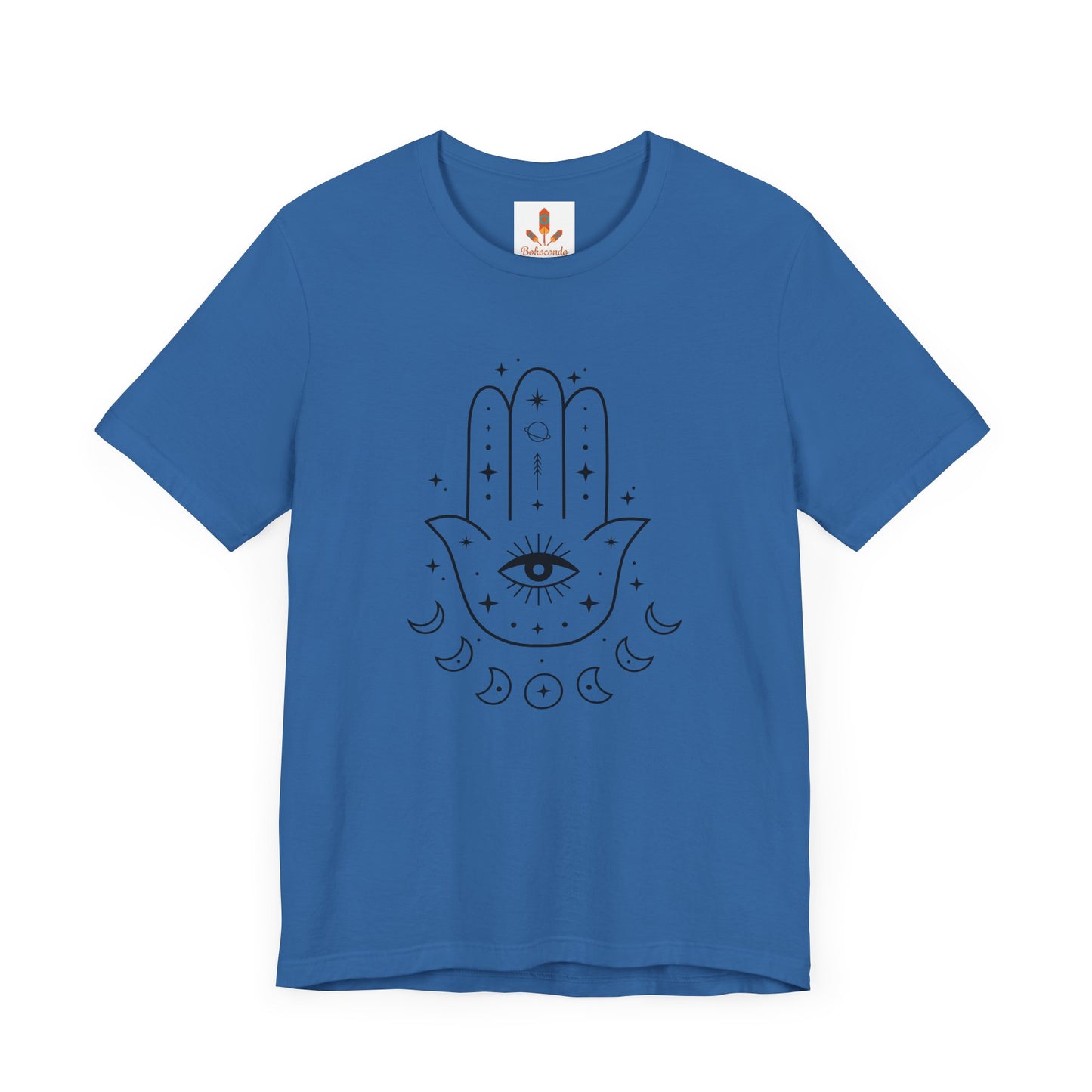 Hamsa Hand with Eye and Moon T-shirt