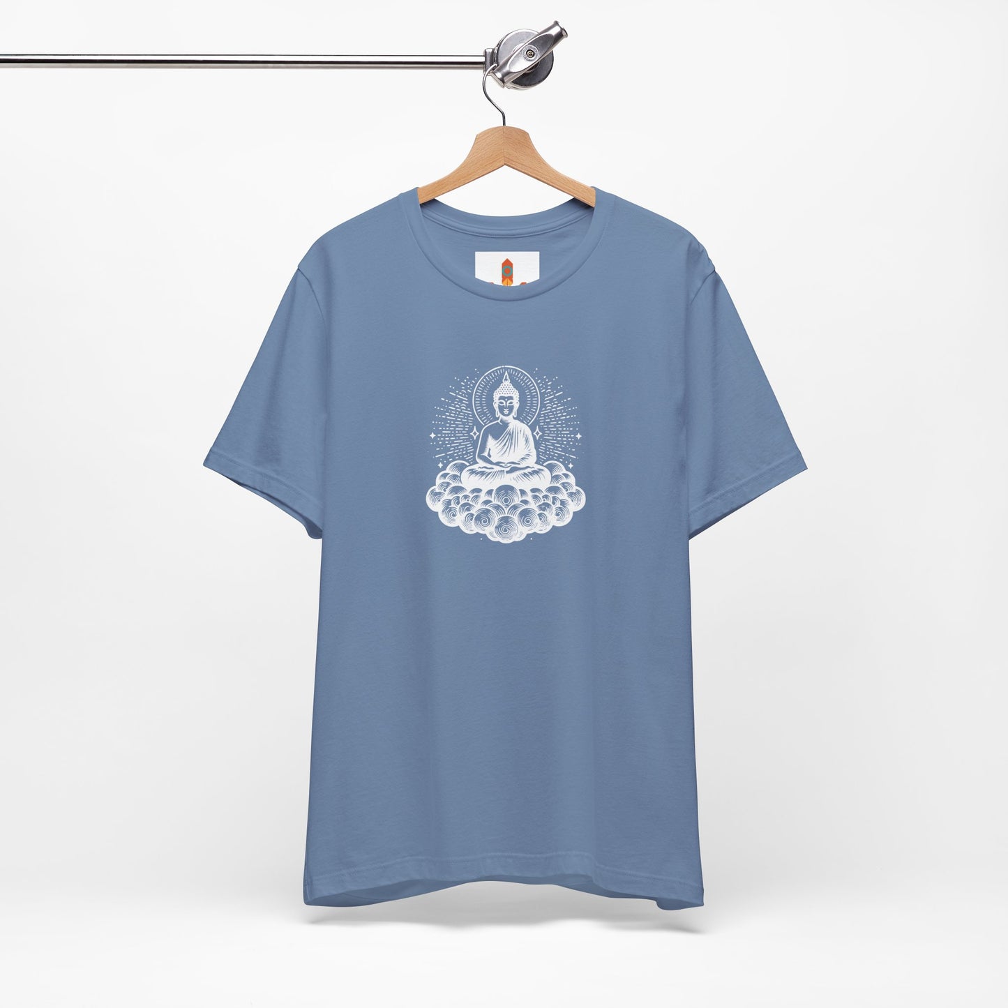 White Buddha Art T-shirt