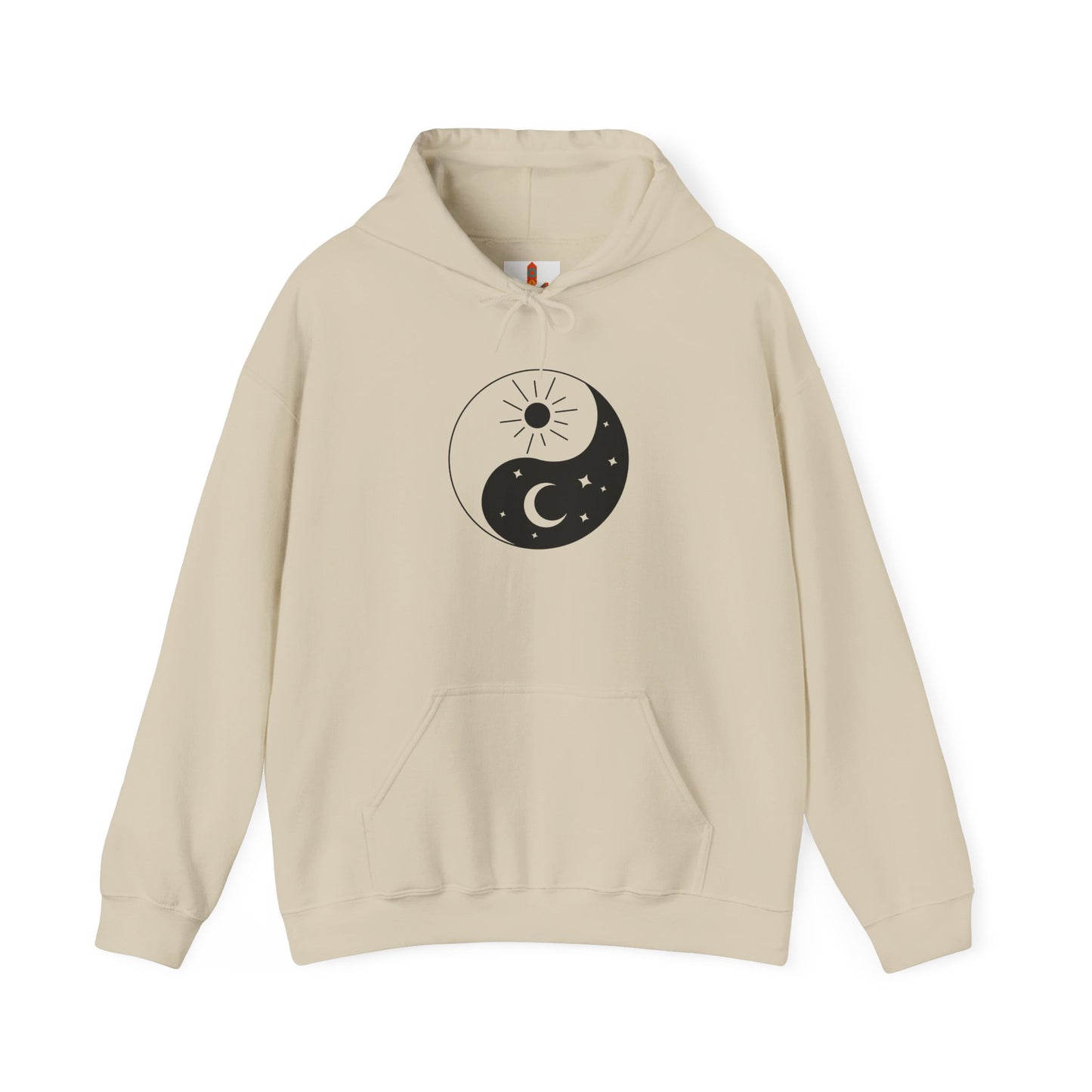 Sun and Moon Yin Yang Hoodie