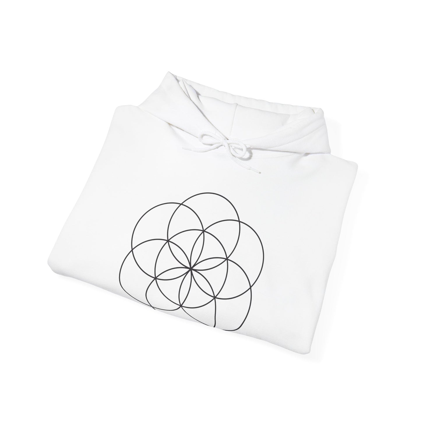 Minimalistic Flower of Life Hoodie