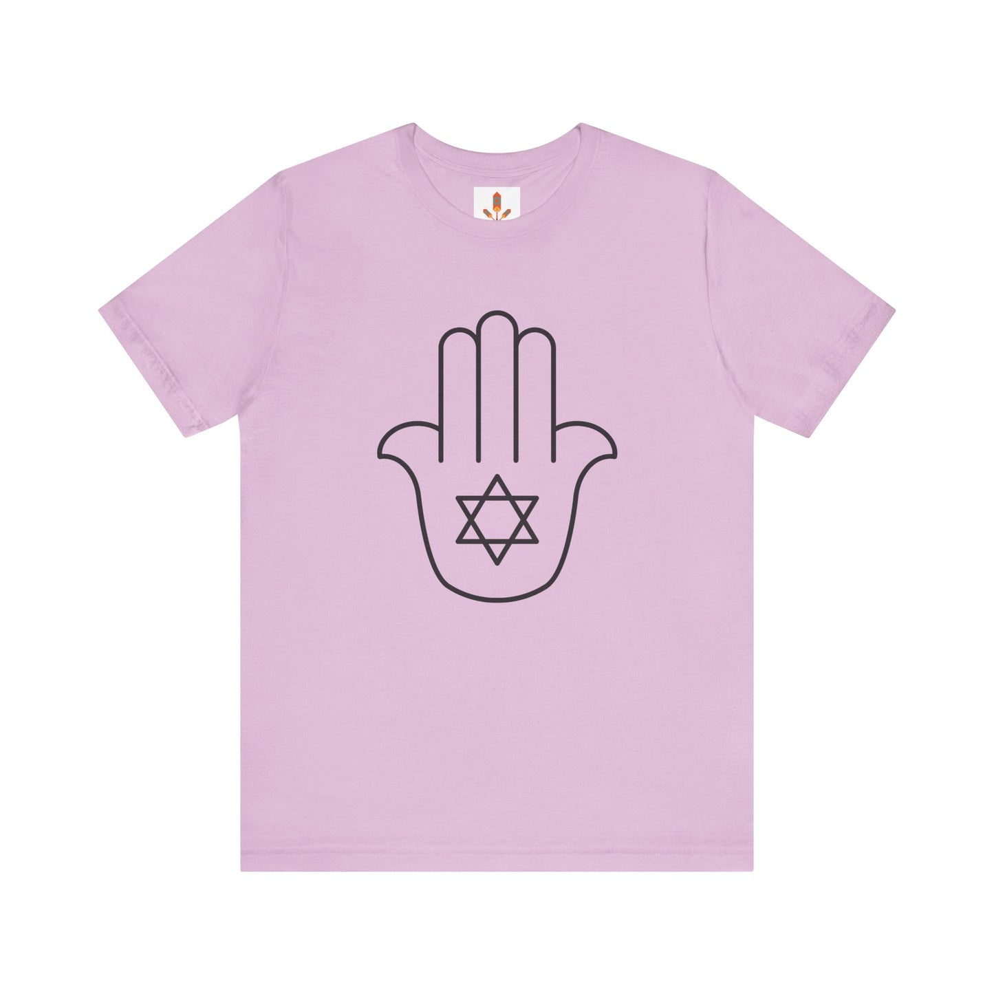 Simple Star of David in Hamsa Hand T-shirt