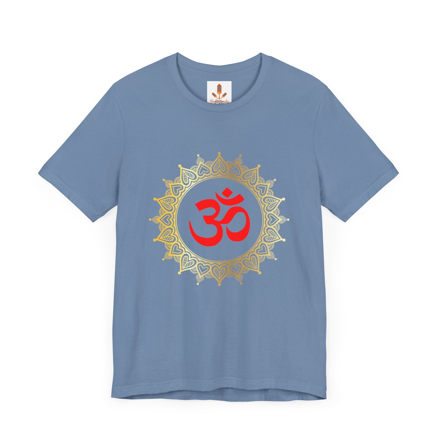 Golden Mandala Om T-shirt