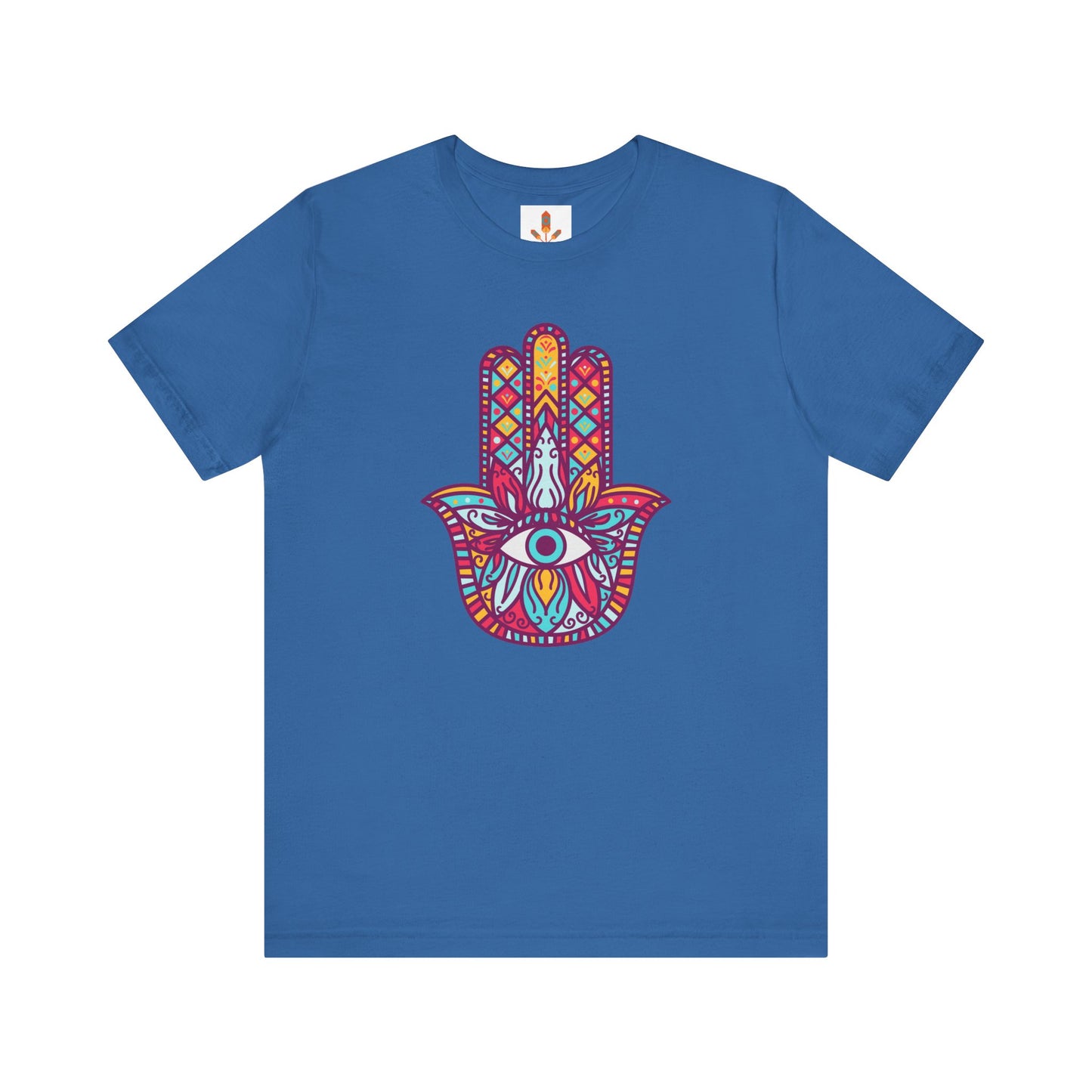 Colorful Fatima Hamsa Hand T-shirt