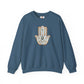 Silver Hamsa Hand Sweatshirt