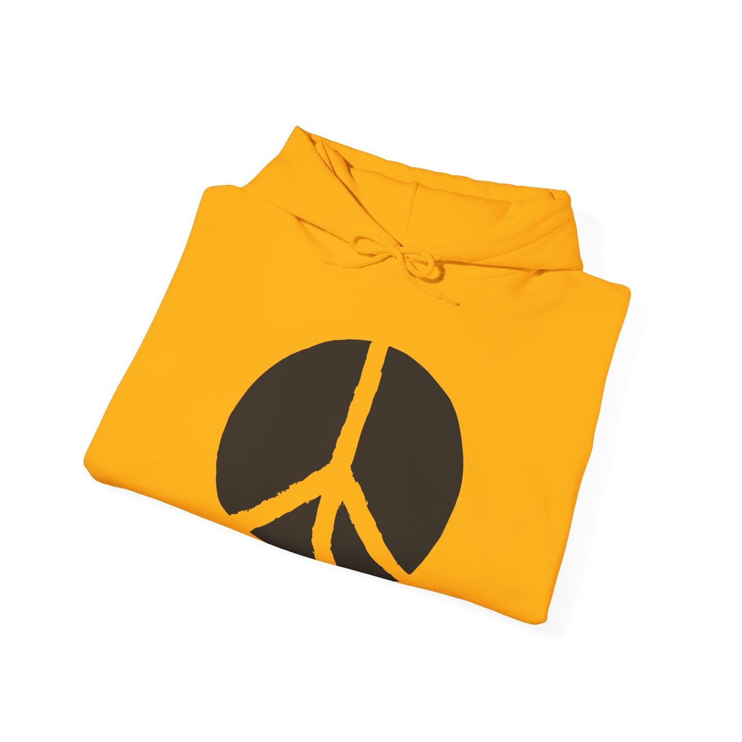 Simple Peace Sign Design Hoodie