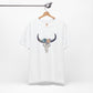 Buffalo Skull with Flowers T-shirt