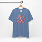 Peace Sign made from Flowers T-shirt