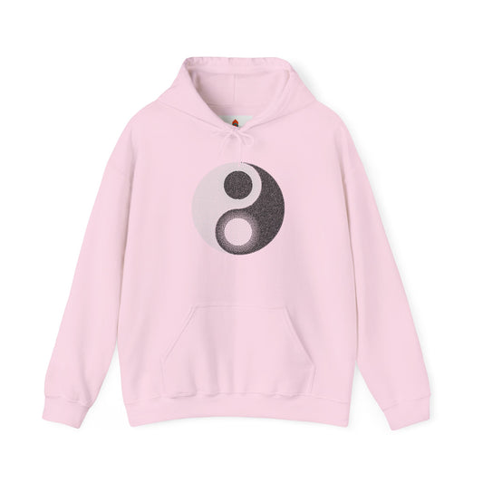 Yin Yang Dot Art Hoodie