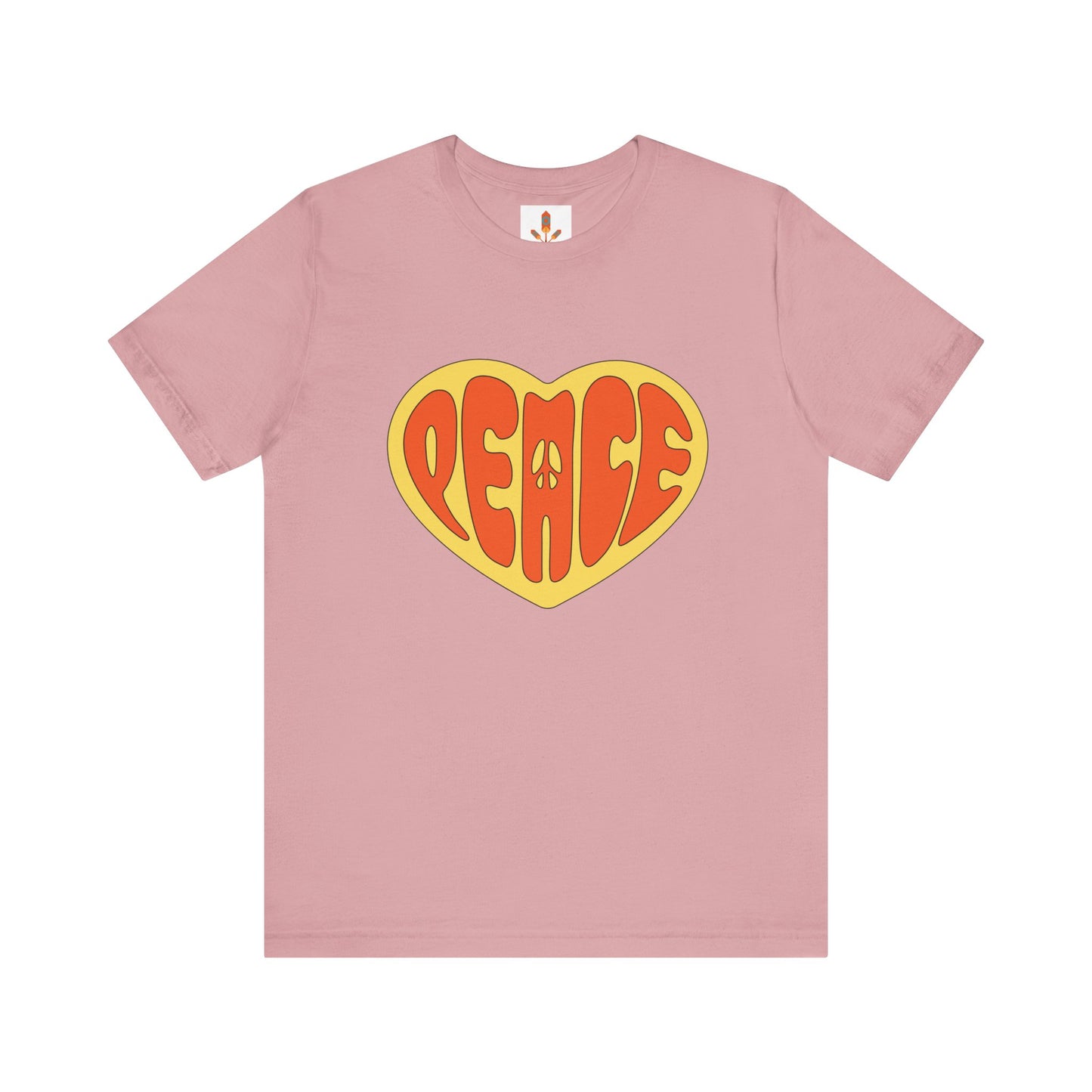 Peace in Heart Design T-shirt